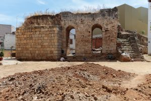 El Gobierno local destinará este año un millón de euros a la integración y conservación de los restos arqueológicos hallados en la plaza de la basílica de Santa Eulalia, las Concepcionistas y la Torre Albarrana