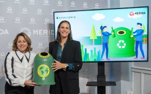 Ecovidrio, gracias a la colaboración del Ayuntamiento de Mérida, incrementa en Mérida la recogida selectiva de envases de vidrio un 3% y alcanza las 500 toneladas