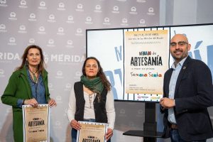 El Parque de las Méridas del Mundo acogerá el Mercado de artesanía de Semana Santa, desde el Jueves Santo al Domingo de Resurrección, de la Asociación “A mano sin prisas”
