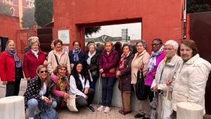 40 mayores del Programa Lazos participan en una visita a la Casa del Mitreo guiados por los Eméritos del Patrimonio