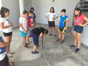 Los campamentos del colegio Cervantes y Museo del Agua comenzaron ayer sus actividades