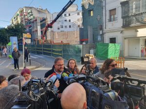 Las obras del María Luisa se reanudan con la construcción del futuro sótano del teatro que albergará sala de ensayo y camerinos