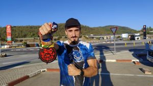 El emeritense Antonio Rubio es el primer español en conseguir el TOP 5 en la prueba de obstáculos ‘Ultimate Warrior’ de Países Bajos tras realizar 112 kilómetros