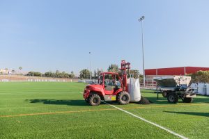 Adjudicadas las obras de mejora de eficiencia energética en el Polideportivo de La Paz