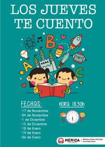 «Los jueves te cuento»: la biblioteca municipal retoma su cuentacuentos para los más pequeños