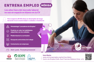 Últimos días para apuntarse a “Entrena Empleo” en Mérida