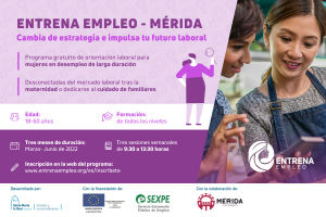 Últimos días para que mujeres en desempleo de larga duración se apunten al programa “Entrena Empleo”