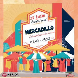 Mercadillo Especial de Verano en el recinto ferial, mañana sábado 27 de julio