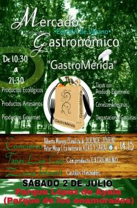 La quinta edición de Gastro Mérida se celebrará el próximo sábado en el parque López de Ayala