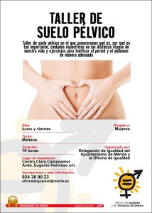 Taller de suelo pélvico dirigido a mujeres