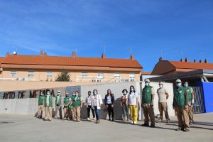 Treinta alumnos participan con Crisol Formación en los programas de actividades auxiliares de comercio y mantenimiento y mejora de espacios públicos y jardines