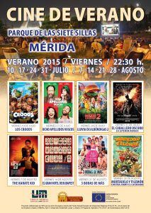 El cine de verano de la zona Urban ofrecerá ocho películas los viernes de julio y agosto