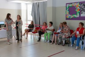 Clausura del Taller de educación afectivo-sexual para la mujer adulta en el Hogar de Mayores de la Zona Sur