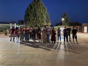 Los participantes del Programa Crisol asisten al estreno de Golfus de Roma