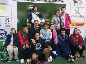 Más de 60 palistas han participado en el Cto.de España de Pádel para discapacitados intelectuales