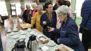 Desayuno de los participantes del Programa Lazos en La Antigua