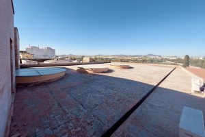 La cubierta del Centro Cultural Alcazaba se transformará en una gran terraza para acoger actividades al aire libre