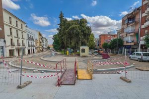 Avanza a buen ritmo la transformación de la Rambla en plataforma única con la que, entre otras actuaciones, se aumentará el número de árboles en el entorno