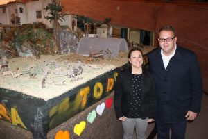 El alcalde inaugura el Belén municipal realizado por alumnos del Programa de Rehabilitación Laboral