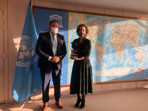El alcalde de Mérida y presidente del GCPHE trabaja en París la recuperación del turismo francés tras la pandemia