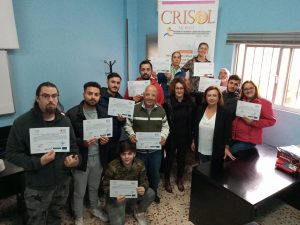 El Programa Crisol entrega los diplomas de su curso sobre jardinería y plaguicida básico