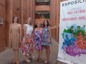 Clausura de la exposición con motivo del treinta aniversario de AUPEX