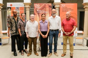 Fuster resalta que el espectáculo de danza ‘Didos y Eneas’ es una oportunidad “magnífica y diferente” de disfrutar de la compañía de Blanca Li en el Festival Internacional de Teatro Clásico de Mérida