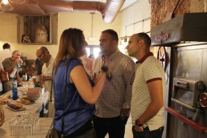 El alcalde recibe a los participantes de la Segunda Jornada del Foro de las Artes Escénicas de Extremadura