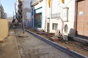 Mañana se cortará el tráfico el tramo de retranqueo de Félix Valverde Lillo