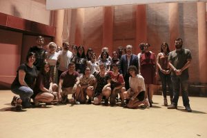 El Campo de Voluntariado del Festival de Teatro congrega a dieciocho jóvenes que podrán participar en uno de los montajes