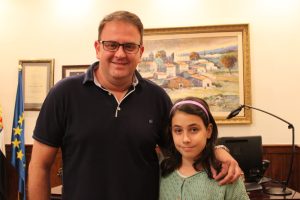 La joven emeritense Celia Ruíz será la integrante más joven de la orquesta de Ara Malikian en el concierto que ofrecerá en el Teatro Romano