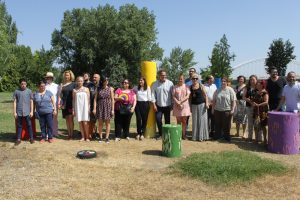 Inaugurado en el Parque de las siete sillas el Monumento a la Diversidad
