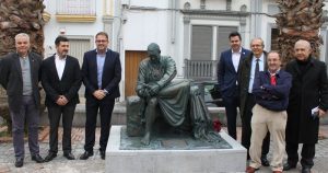 La Plaza de Santa María acoge desde hoy el monumento a la Semana Santa