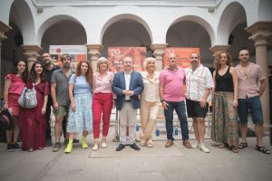 Fuster afirma en la presentación de la obra “Tiresias” que el Festival de Teatro de Mérida es el evento clásico ligado al teatro “más importante y poderoso” de España