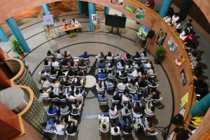 La propuesta “novedosa” de la exposición “Juntas” llega al Centro Cultural Alcazaba, para visibilizar que “las mujeres también crean”