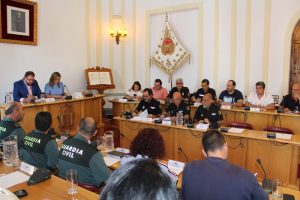 La Junta Local traza las medidas de seguridad para la celebración de la Feria de Septiembre