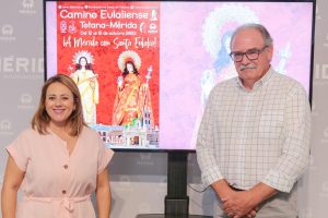 Más de 1.000 peregrinos de Totana, acompañados de su patrona, Santa Eulalia de Mérida “La Santa”, culminarán el Camino Eulaliense que une Totana con Mérida el próximo 13 de octubre
