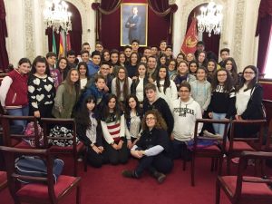 Escolares de las Josefinas viajan por la igualdad a Cádiz