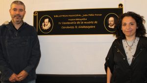 La biblioteca Juan Pablo Forner inaugura una Sala dedicada a Cervantes