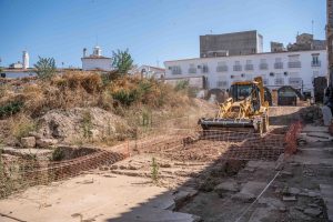 Se reanudan los trabajos de construcción de la Plaza de Las Concepcionistas tras la finalización de las excavaciones arqueológicas