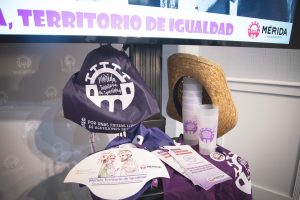 El Ayuntamiento presenta la nueva edición de la campaña “Por unas ferias libres de agresiones sexistas” y lanza un mensaje a las mujeres para que vivan y disfruten la feria en libertad, con esa seguridad total que van a tener