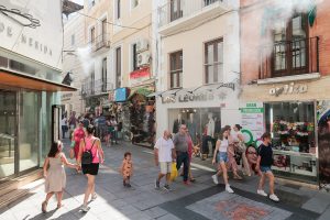 El sistema de microclima estará ya en pleno funcionamiento esta semana tras la culminación de los trabajos de puesta en marcha y mantenimiento