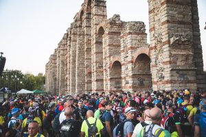 Mil corredores participan este viernes en las Millas Romanas