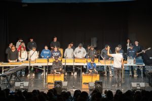 Más de 350 participantes de diversos colegios e institutos de Mérida han participado esta mañana en el ciclo de conciertos escolares “Musiqueando 2025”