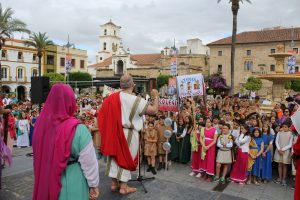 Los colegios emeritenses cierran la edición de Emerita Lvdica más participativa de la historia