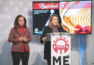 La Navidad se inaugura mañana en Mérida con el encendido de la iluminación extraordinaria y el comienzo de un programa que contará con más de ciento veinte actividades