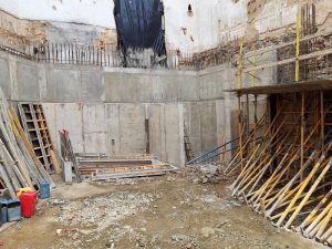 La obra del María Luisa finalizó ayer sus trabajos de seguridad prolongados en el Estado de Alarma