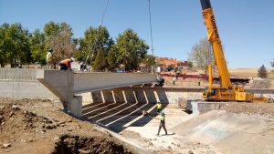 Abierto al tráfico el nuevo puente entre María Auxiliadora y San Juan