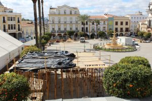 El TSJEx vuelve a dar la razón al Ayuntamiento en relación a los recursos sobre los kioscos de la Plaza de España