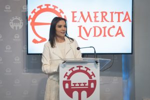 Emerita Lvdica cuenta desde este año con una nueva imagen corporativa basada en elementos romanos